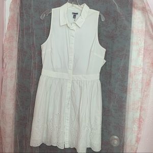 chelsea28 white beach dress